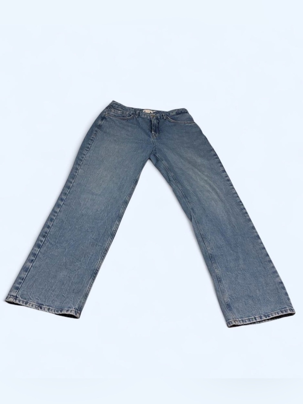 Good American Women’s Bootcut Jeans in Medium Blue Wash